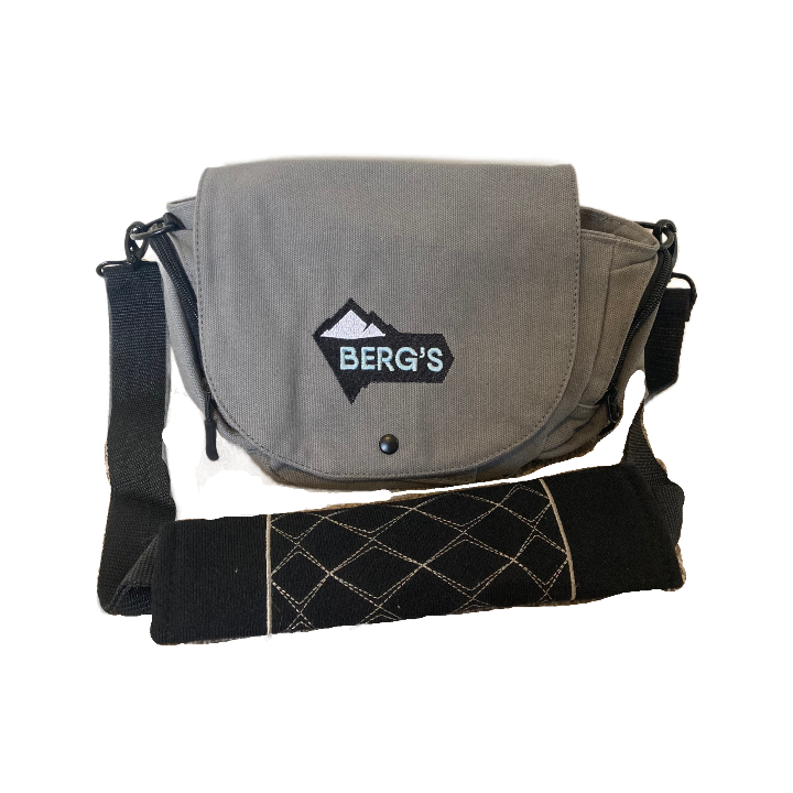 Berg's Canvas Satchel Disc Golf Bag