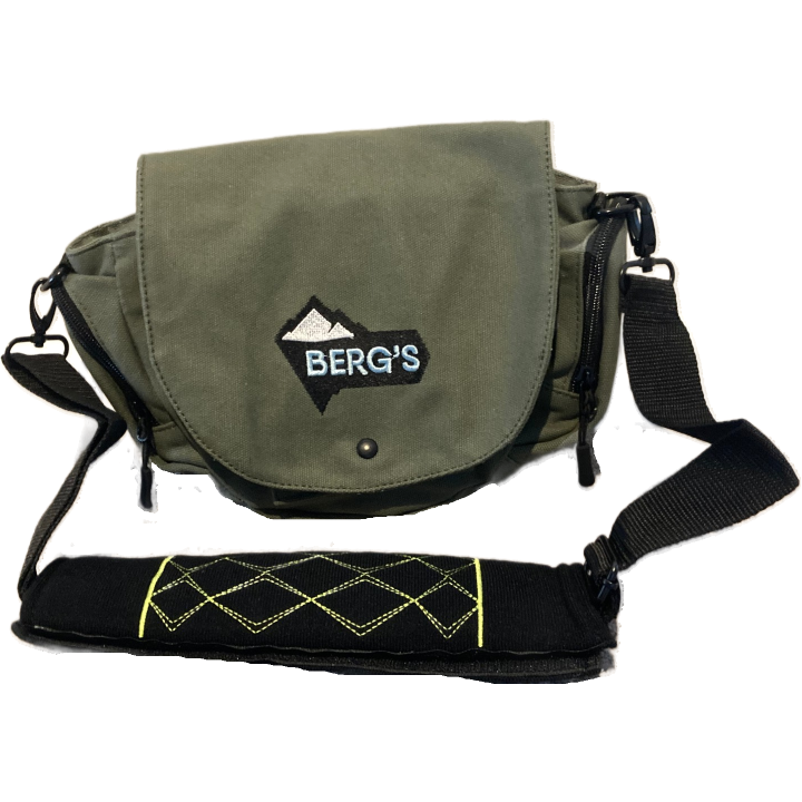 Berg's Canvas Satchel Disc Golf Bag