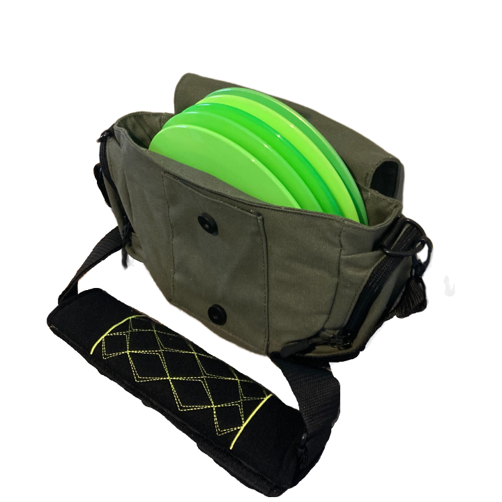 Berg's Canvas Satchel Disc Golf Bag